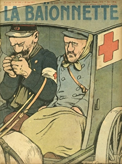 Front cover, La Baionnette, WW1