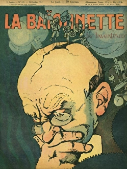 Front cover, La Baionnette, WW1