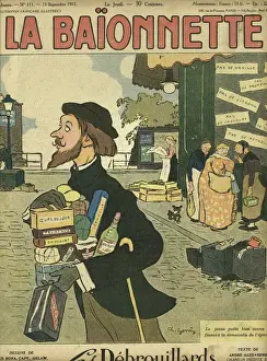 Front cover, La Baionnette, WW1