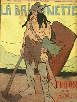 Front cover, La Baionnette, WW1