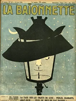 Front cover, La Baionnette, WW1