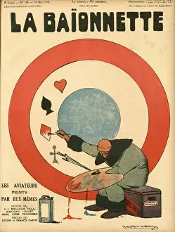Front cover, La Baionnette, WW1