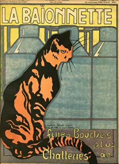 Front cover, La Baionnette, WW1