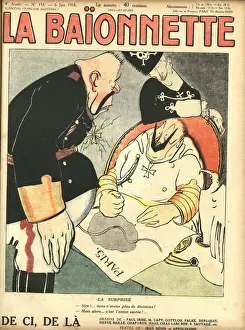 Front cover, La Baionnette, WW1