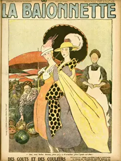 Front cover, La Baionnette, WW1