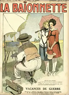 Front cover, La Baionnette, WW1