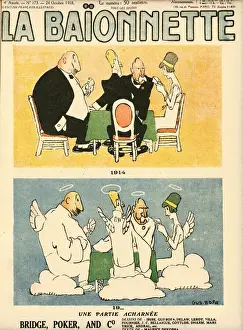 Front cover, La Baionnette, WW1