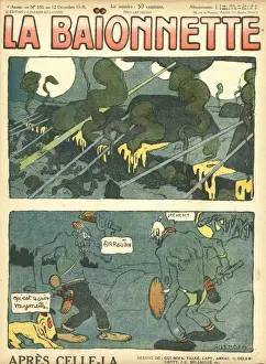 Front cover, La Baionnette, WW1