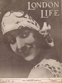 Images Dated 6th December 2014: Front cover of London Life featuring Gertrude Olmstead, 1925