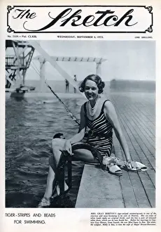 Front cover, Mrs Gray Horton, Tiger-Stripes and Beads