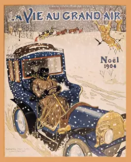 Cover page for a special Christmas edition of La vie au gran