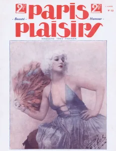 Images Dated 14th December 2013: Cover for Paris Plaisirs number 12, May 1923