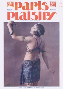 Plaisirs Prints: Cover for Paris Plaisirs number 14, July 1923