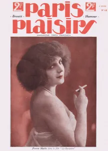Plaisirs Prints: Cover for Paris Plaisirs number 15, August 1923
