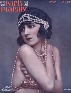 Plaisirs Prints: Cover for Paris Plaisirs number 20, January 1924