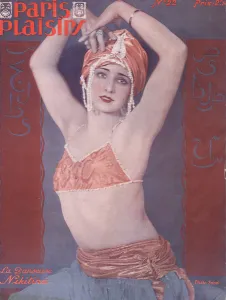 Sobol Prints: Cover for Paris Plaisirs number 22, March 1924