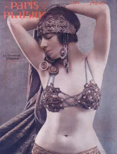 Domergue Prints: Cover for Paris Plaisirs number 26, July 1924