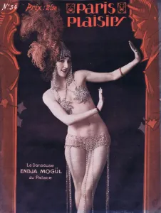 Mogul Prints: Cover for Paris Plaisirs number 34, April 1925