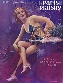 Cover for Paris Plaisirs number 39, September 1925
