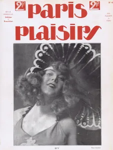 Images Dated 31st October 2013: Cover for Paris Plaisirs number 4, September 1922