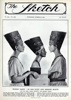 Images Dated 7th December 2018: Front cover photo, Of Old Egypt and Modern Beauty