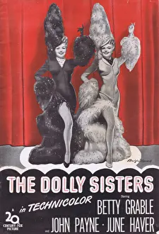 Front cover of the press kit for the film The Dolly Sisters, 1945 Date: 1945