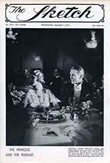 Hutton Prints: Front cover, Princess Alexis Mdivani (Barbara Hutton)