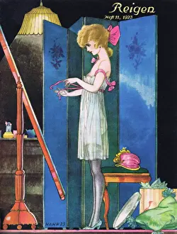 Decadent Prints: Cover of Reigen Magazine, 1923