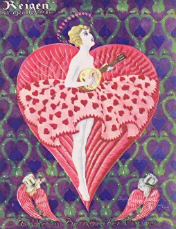 Cover of Reigen Magazine, Germany, 1920