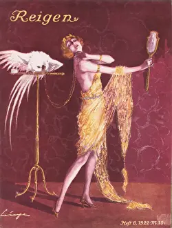 Cover of Reigen Magazine, Germany, 1922