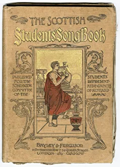 Images Dated 27th March 2019: Front cover, The Scottish Students Song Book
