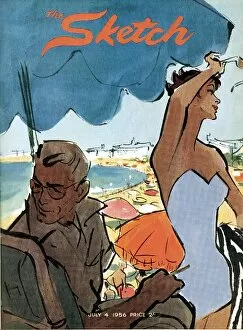 1956 Gallery: Front cover from The Sketch