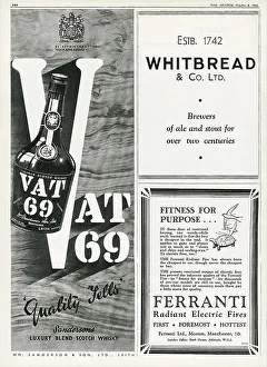 Back cover of The Sketch. Date: 1943