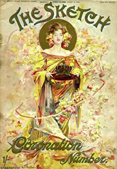 Cover, The Sketch, King Edward VII Coronation Number