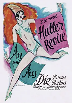 Herman Prints: Front cover for souvenir brochure for An Aus Die, Admiralspa