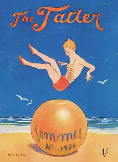 Mary Evans Calendar 2020 Gallery: Front cover from The Tatler