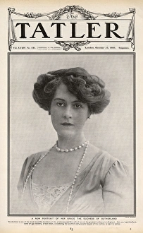 Images Dated 4th July 2017: Front cover of The Tatler - The Duchess of Sutherland