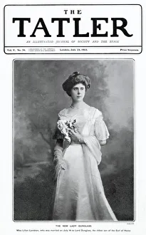 Alec Gallery: Front cover of The Tatler featuring a photograph of Lilian Lambton