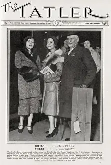Impresario Prints: Front cover of The Tatler featuring theatrical impresario Charles B