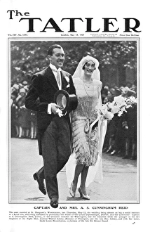 Images Dated 1st December 2011: Front cover of Tatler featuring wedding of Alec Cunningham R