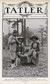 Shoot Prints: Front cover of the Tatler - Royal shoot at Eaton Hall