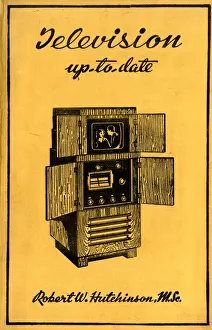 Media Prints: Front cover of Television up-to-date by Robert W Hutchinson Date: 1937