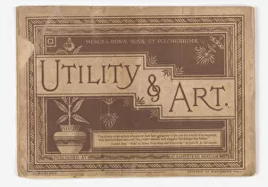 Straker Gallery: Back cover of Utility and Art