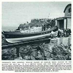 Images Dated 1st May 2019: Coveracks new lifeboat, 1954