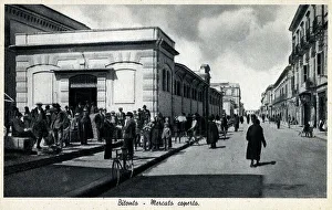 Mercato Prints: Covered Market (Mercato coperto) at Bitonto, Puglia, Italy