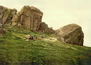 Nineteenth Gallery: Cow and Calf Rocks, Ilkley, England
