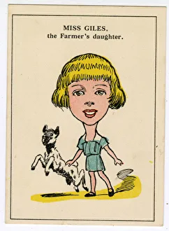 Images Dated 4th August 2016: Cow & Gate Happy Family Game - Miss Giles Cow & Gate Happy Family Game - Miss