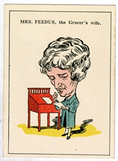 Images Dated 4th August 2016: Cow & Gate Happy Family Game - Mrs Feedus