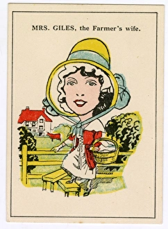 Images Dated 4th August 2016: Cow & Gate Happy Family Game - Mrs Giles