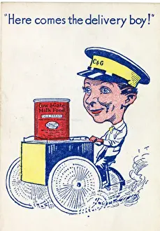 Snap Prints: Cow & Gate Snap - Here comes the delivery boy